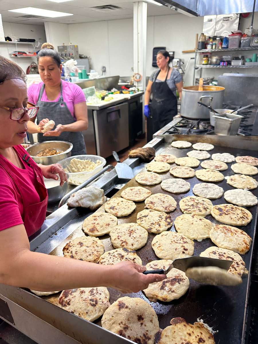 People cooking