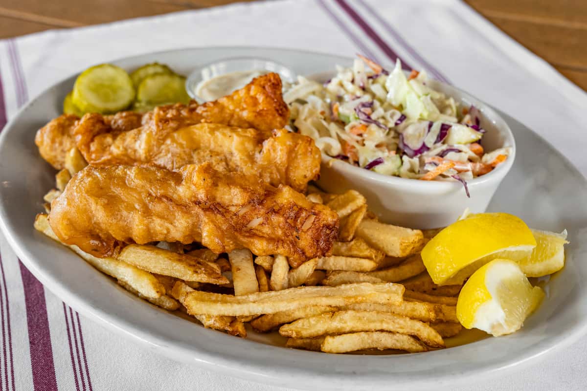 Fish \u0026 Chips - Back Nine Grill \u0026 BAR - Restaurant in Santa Cruz, CA, image size:1200x800