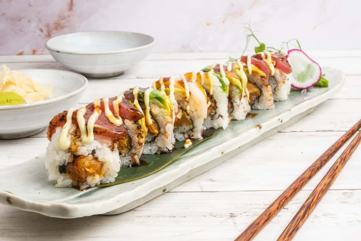 Push sushi roll