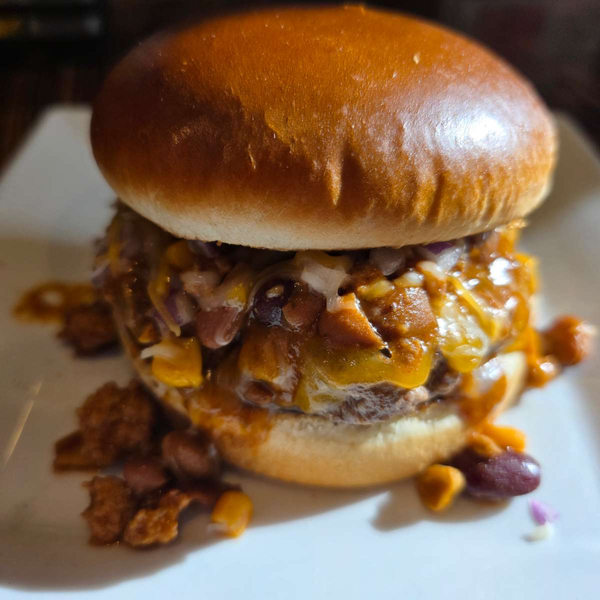 Chilli burger
