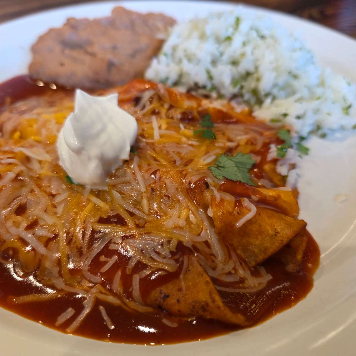 Cheese Enchiladas