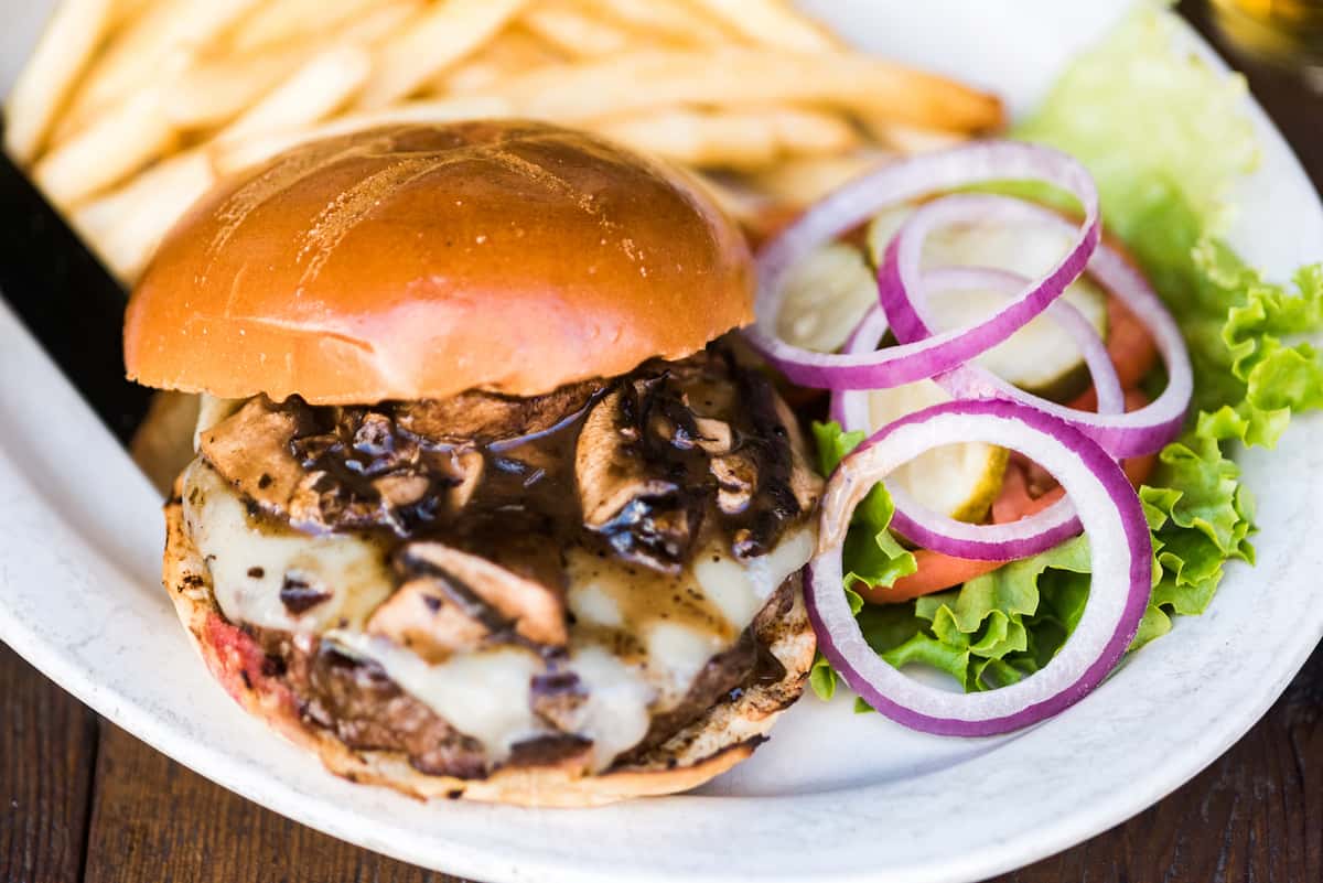 Grilled Portobello Mushroom Burger Burger Patty Marinade