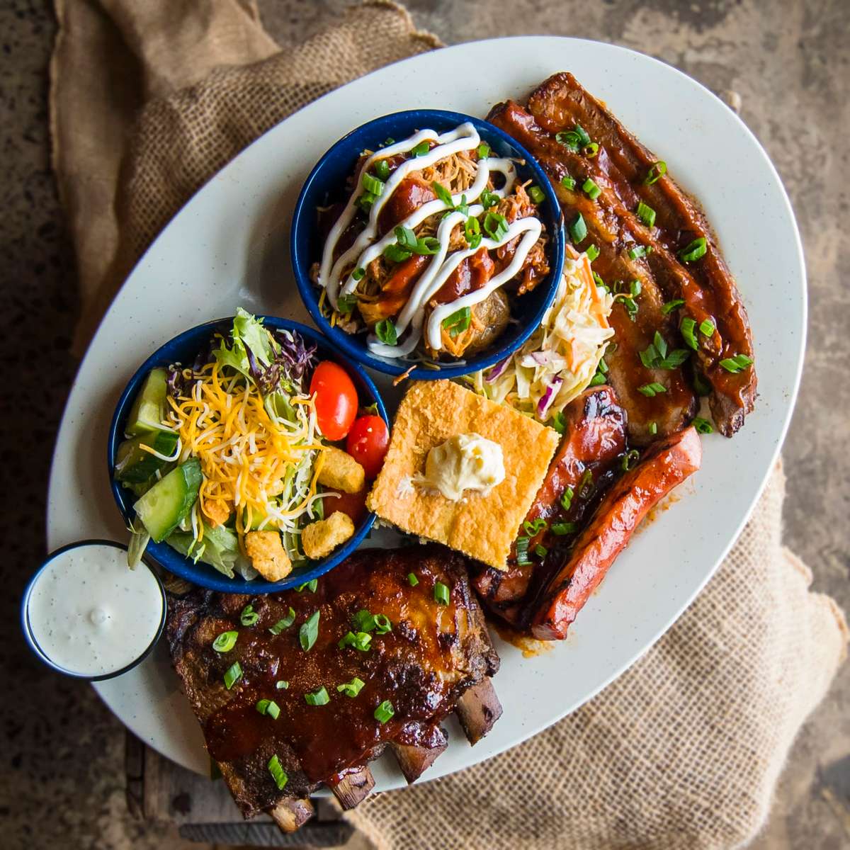 BIG BEAR BBQ Bull and Bear Roadhouse Bar Grill in NY