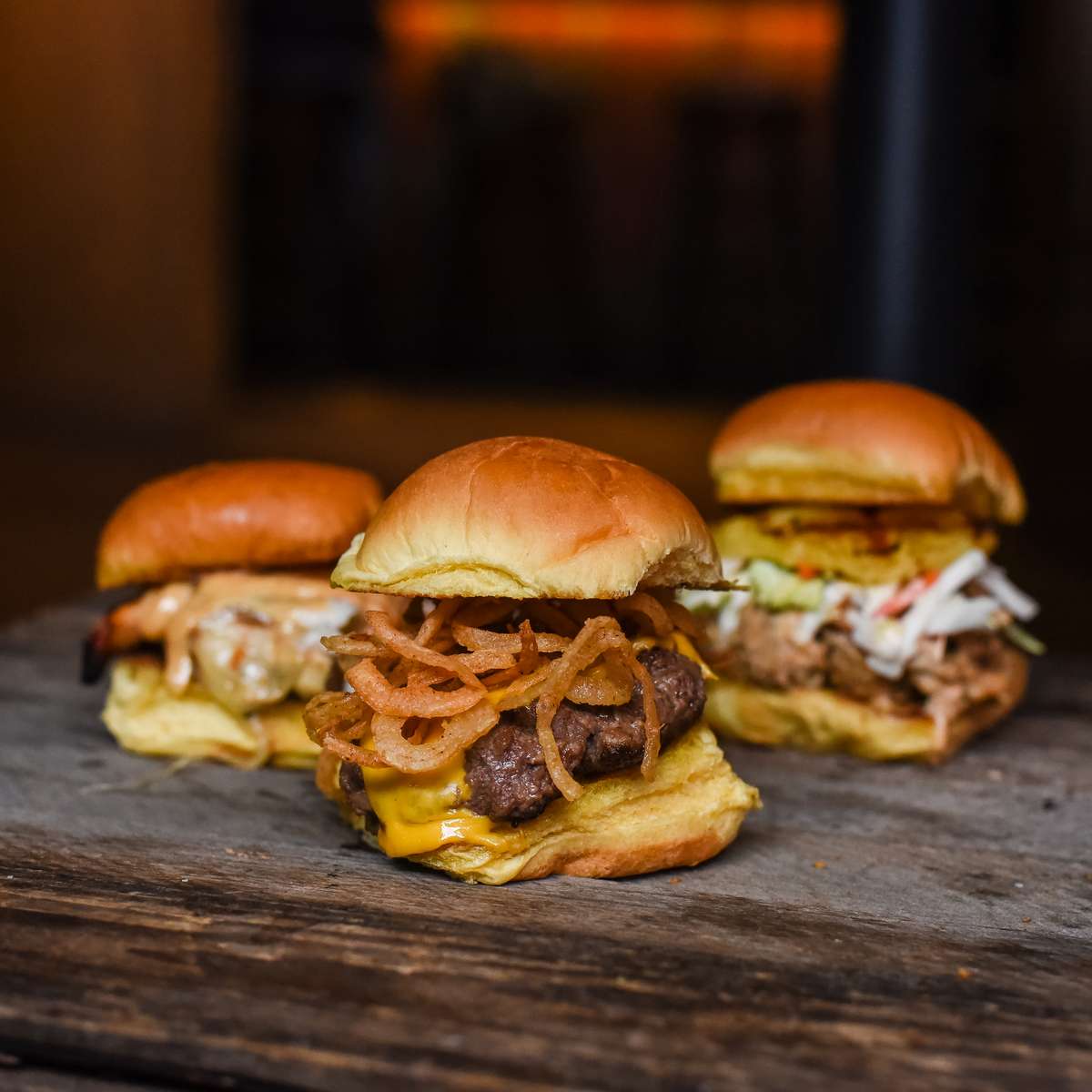 3 burgers
