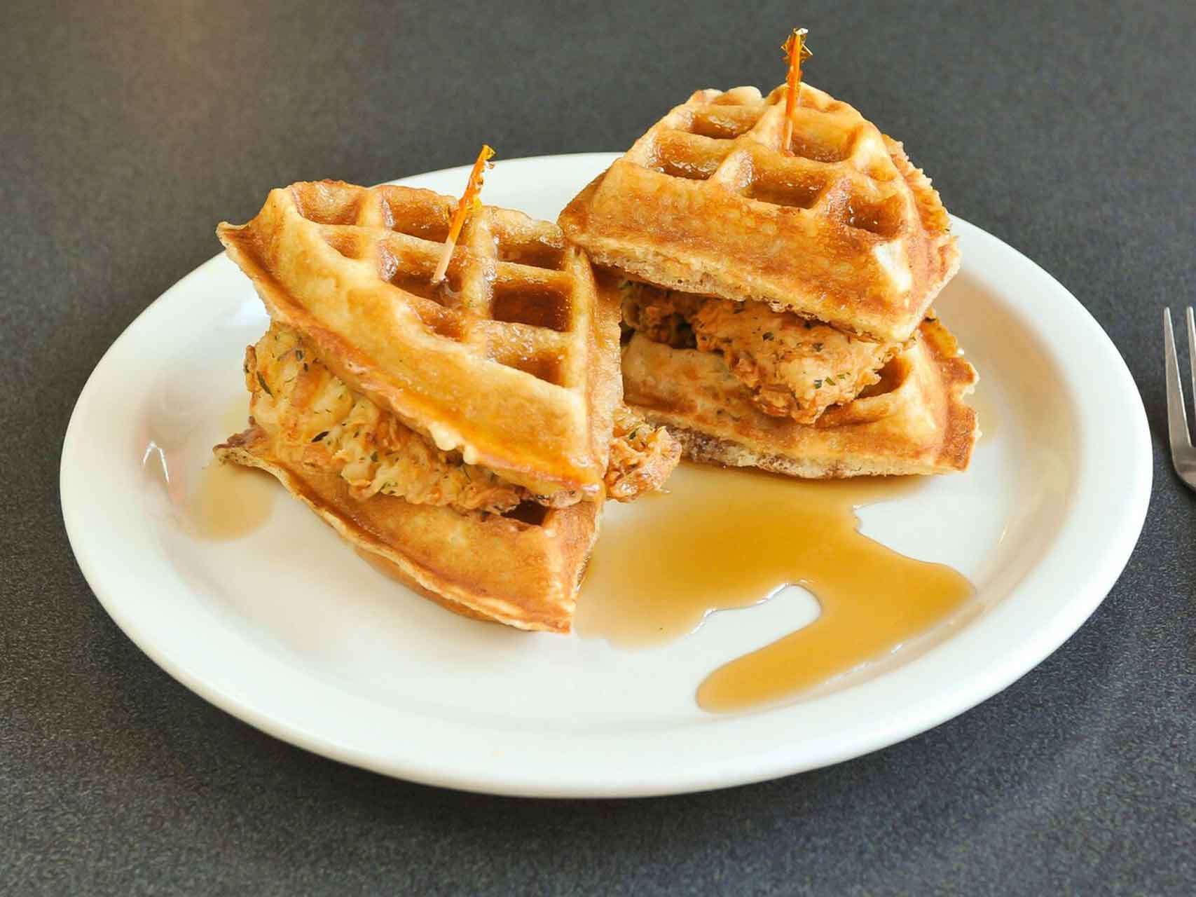 Crispy Fried Chicken & Waffles