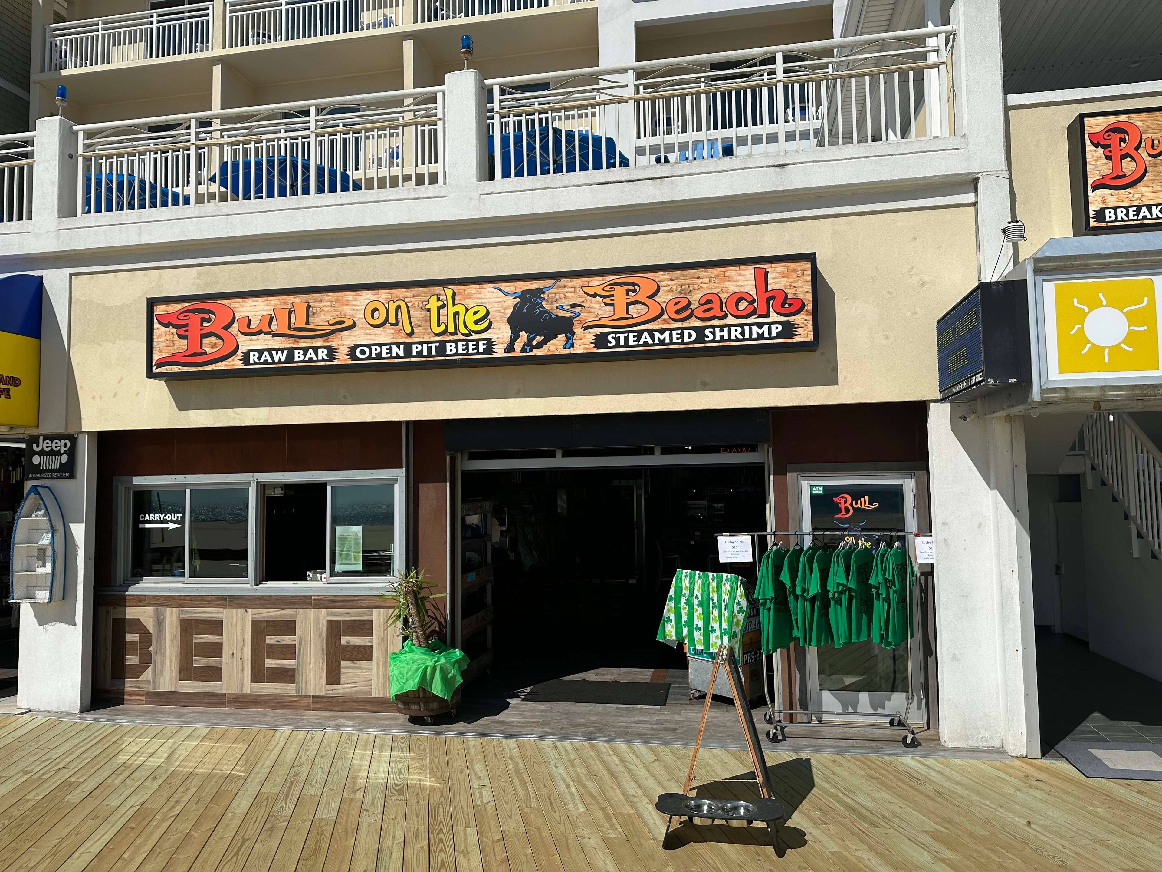 Bull on the Beach