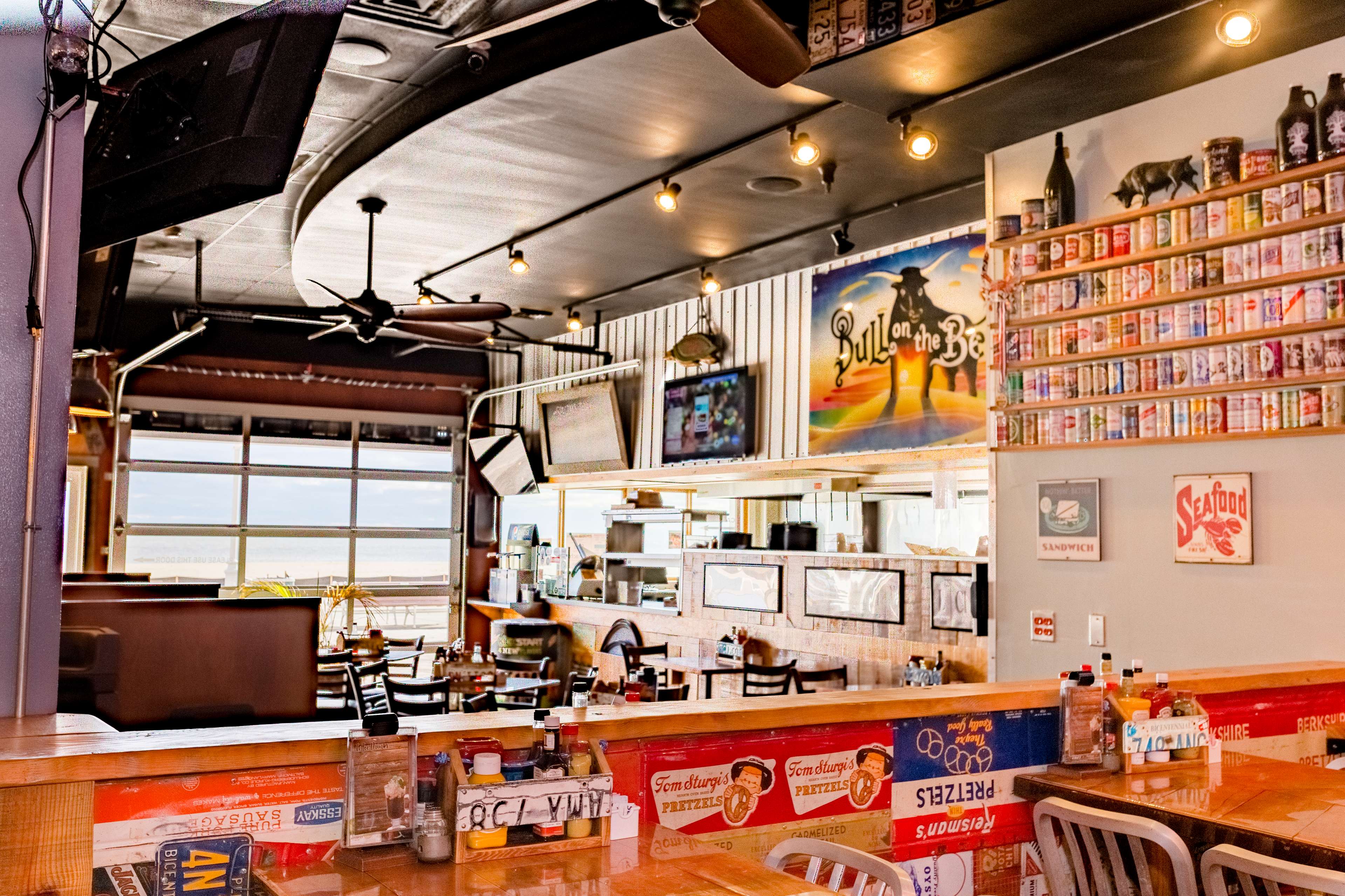 Bull on the Beach – 2nd Street