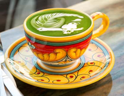 Wazuka Matcha Urth Caffé’s Organic Green Tea Treasure Urth Caffé