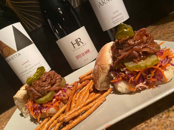 BBQ Beef Brisket Sliders