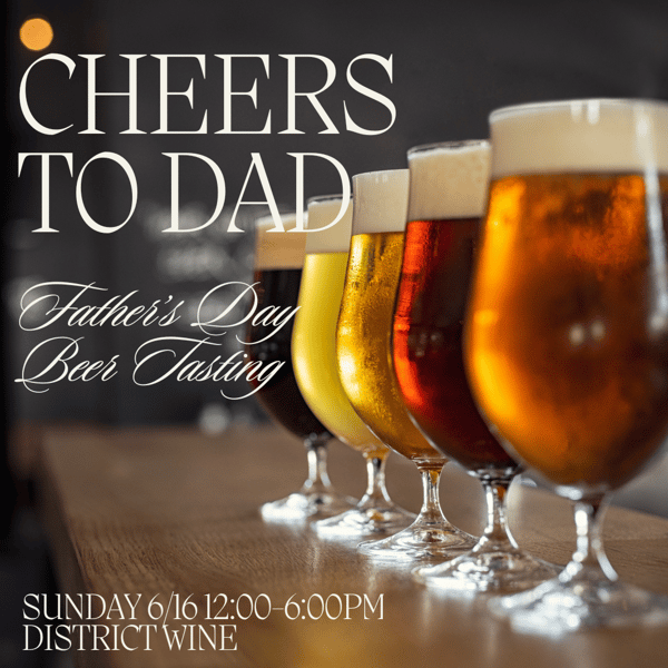 Cheers to Dad Beer Tasting