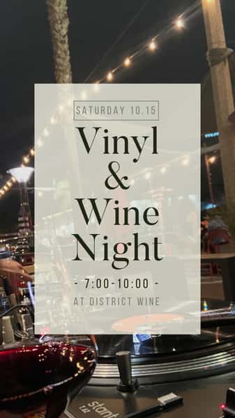 Vinyl & Wine Night