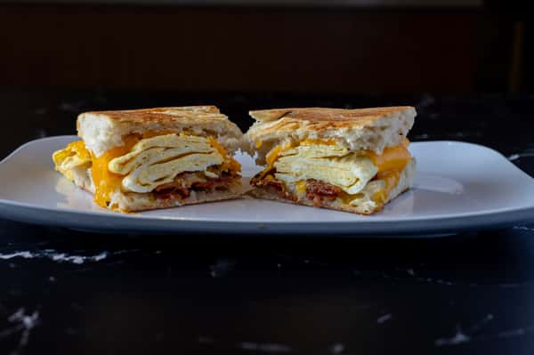 Breakfast Panini Sandwich