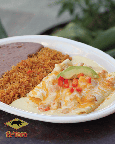 Seafood Enchiladas Dinner