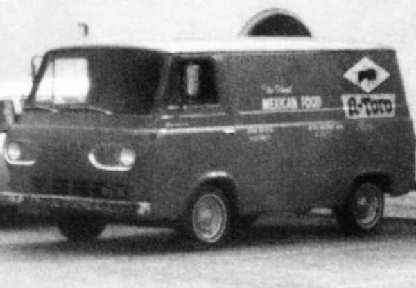 vintage photo of el toro van