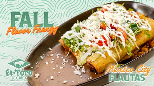 Mexico City Flautas