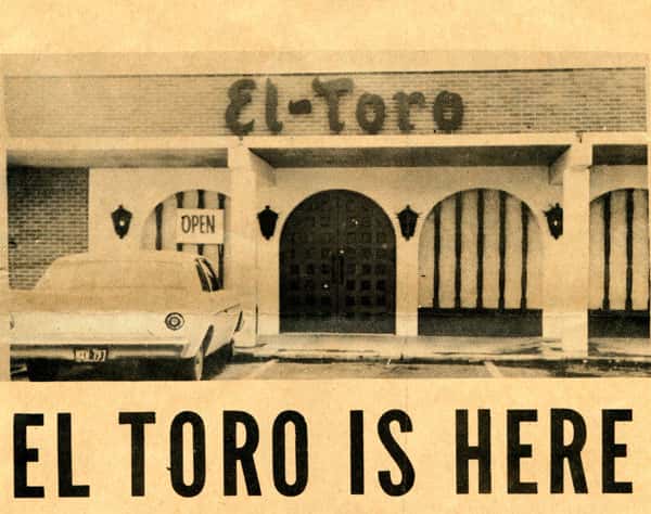 vintage photo of el toro exterior