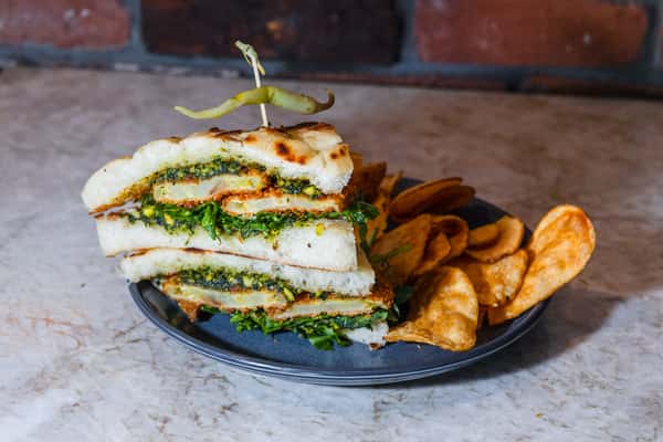 Fried Green Tomato Sando