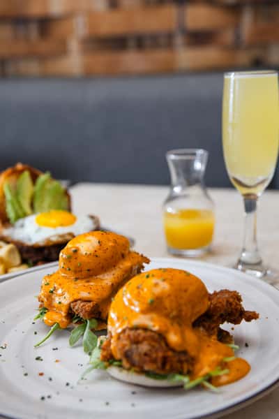 Chicken Chipotle Benedict