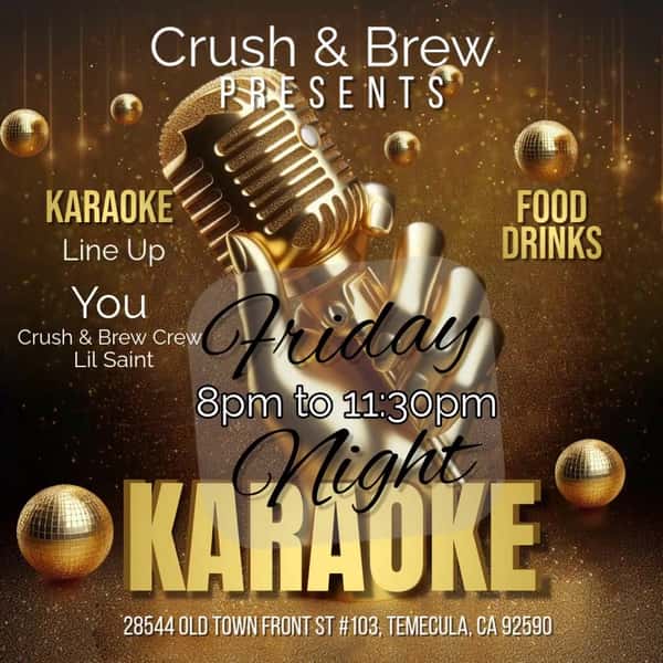 Crush & Brew Karaoke