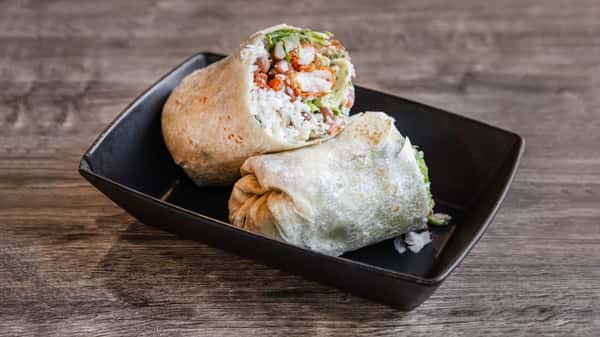 Shrimp en Fuego Burrito