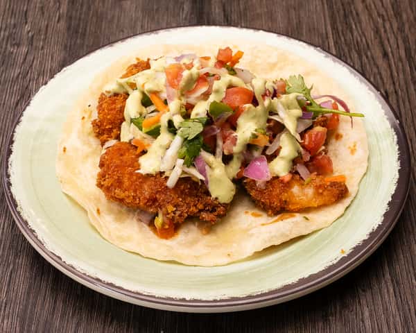 2 Shrimp en Fuego Tacos