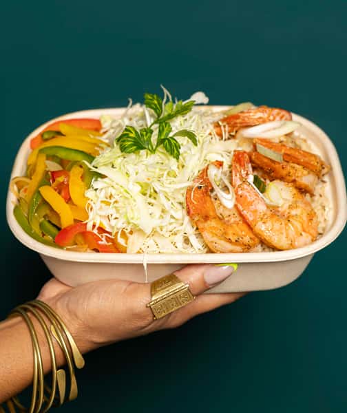 Garlic & Herb Shrimp Bowl
