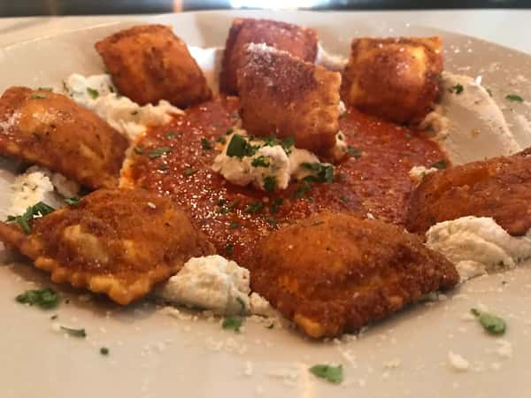 Fried Cheese Ravioli