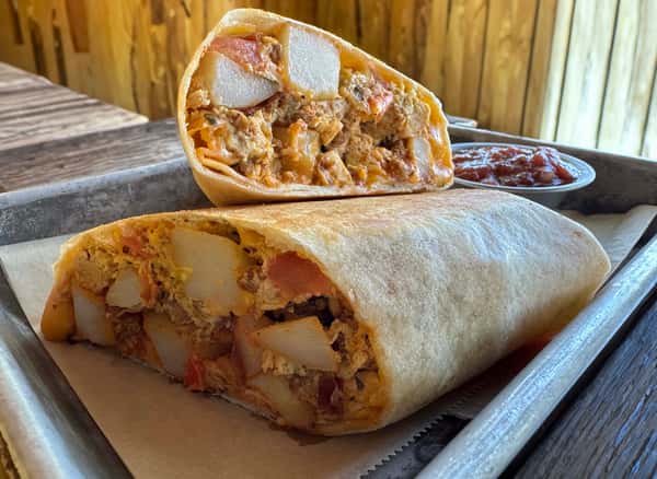 Chorizo Con Papas Burrito