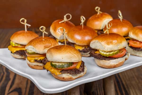 Wagyu Beef with Cheese Sliders