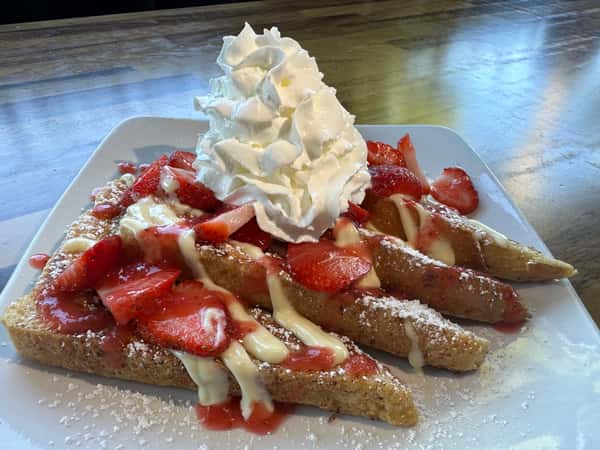 Strawberry Cream French Toast