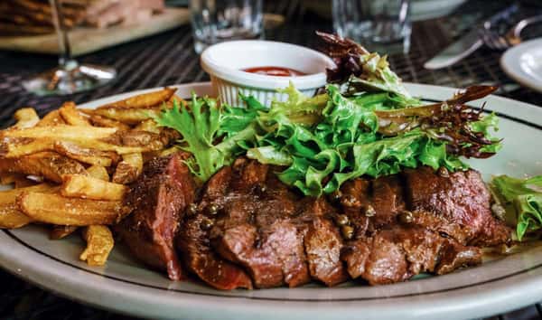 Onglet Grillé Au Poivre