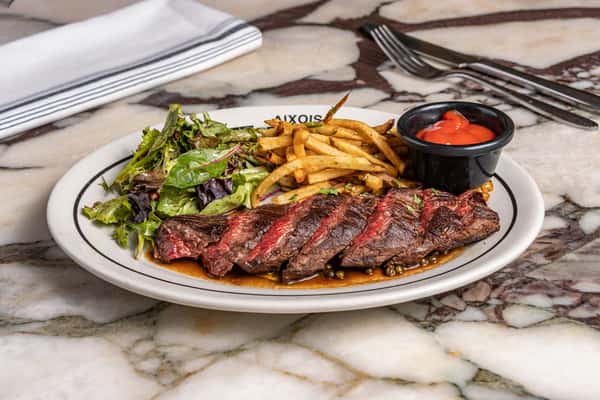 Onglet Grillé Au Poivre