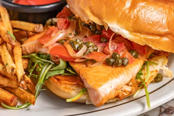 Aixois Salmon Burger