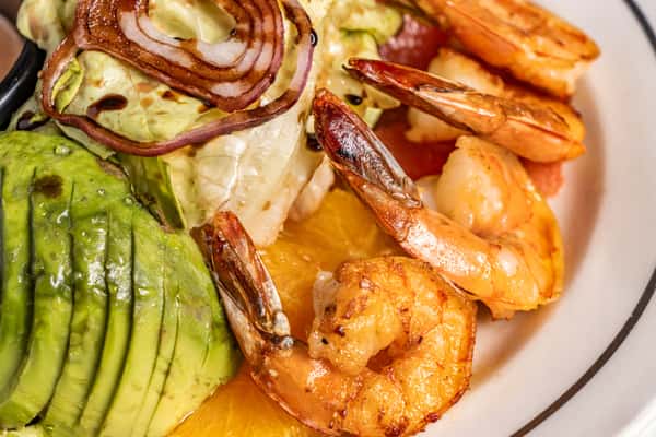 Salade D'avocat Et Crevettes