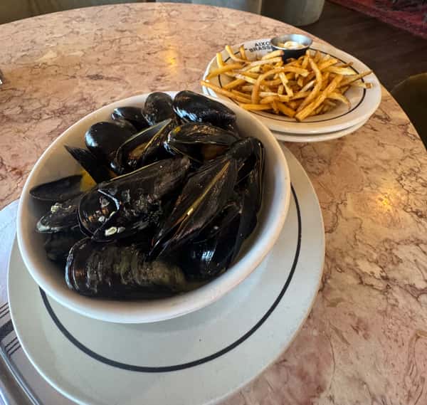 Moules Au Safran