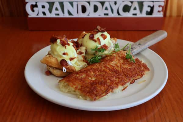 * Chicken Benedict