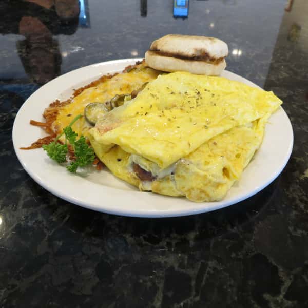 Meatball Omellete