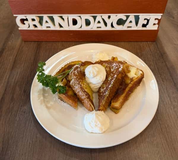 Layered Apple Butter French Toast
