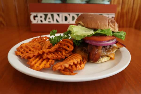 *Bacon Cheddar Burger
