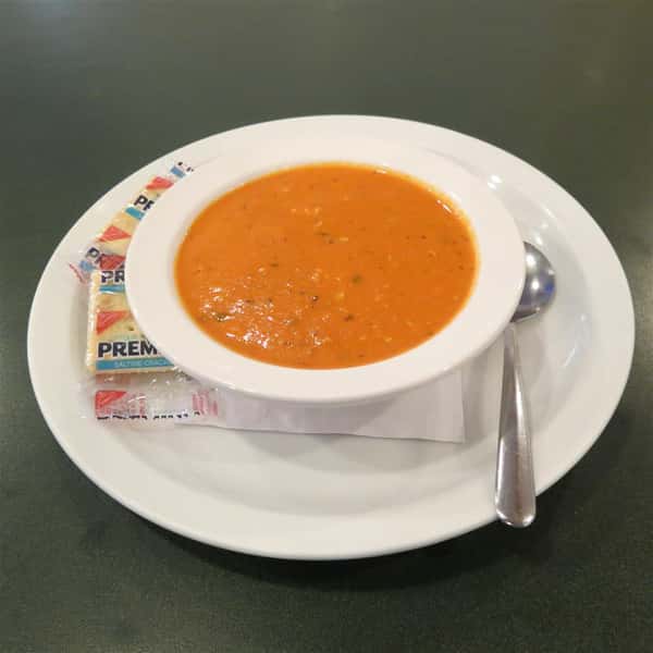 Roasted Red Pepper Gouda Bisque