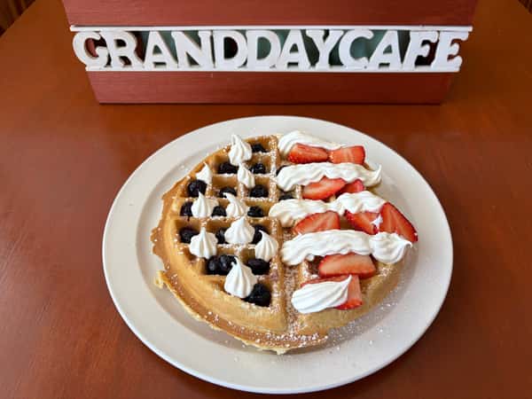 Red, White & Blue Waffle