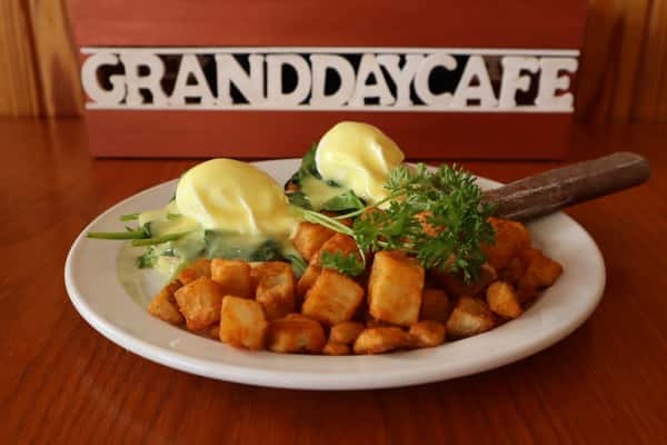 *Eggs Florentine