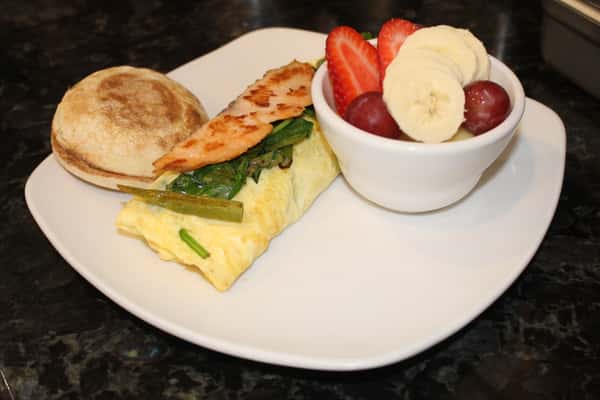 Smoked Salmon Omelette