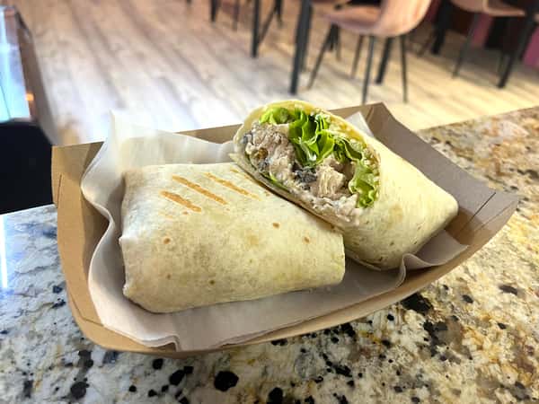 Chicken Caesar Salad Wrap