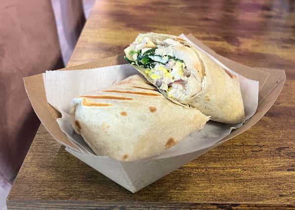 Protein Breakfast Bomb Wrap