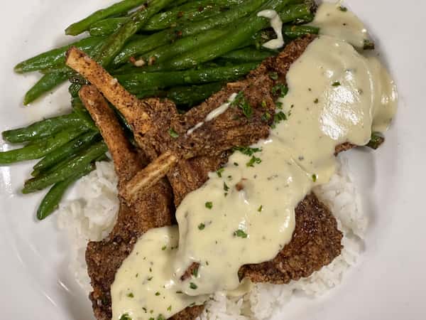 Chicken Fried Lamb Chops