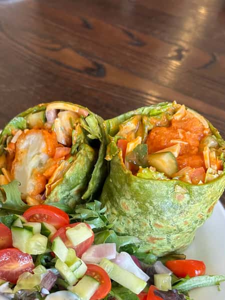 Buffalo Cauliflower Wrap