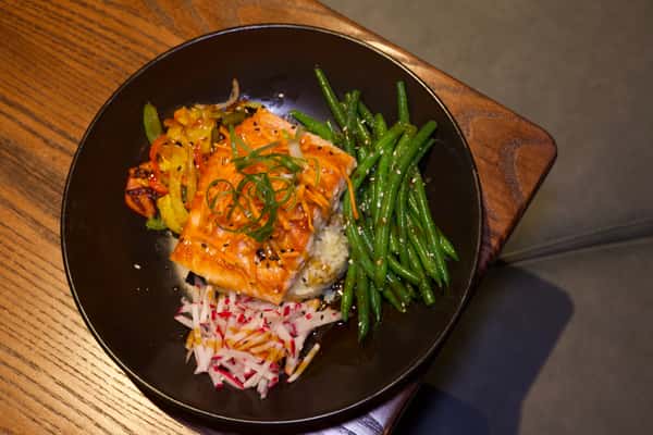 Teriyaki Salmon Bowl