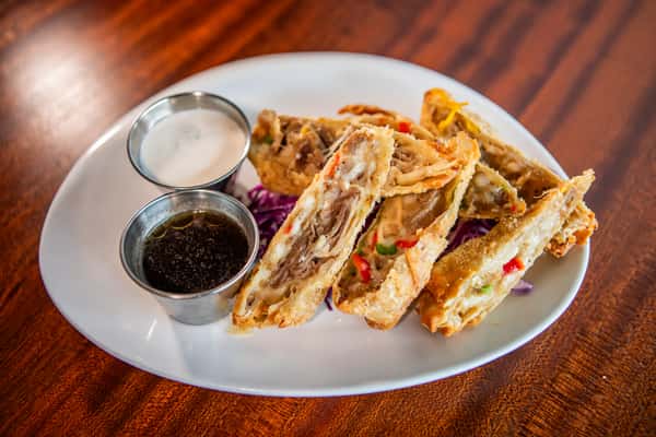 Prime Rib Egg Rolls