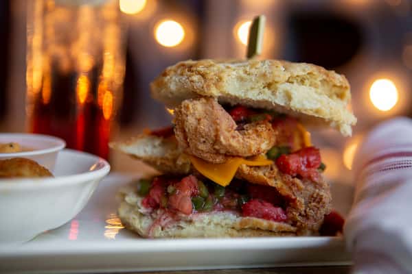 Sweet & Spicy Chicken Biscuit